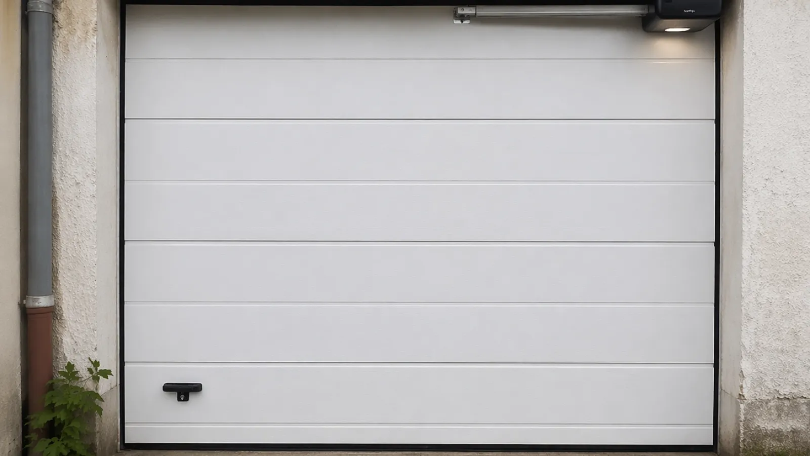 Sektionaltor mit neuem Antrieb