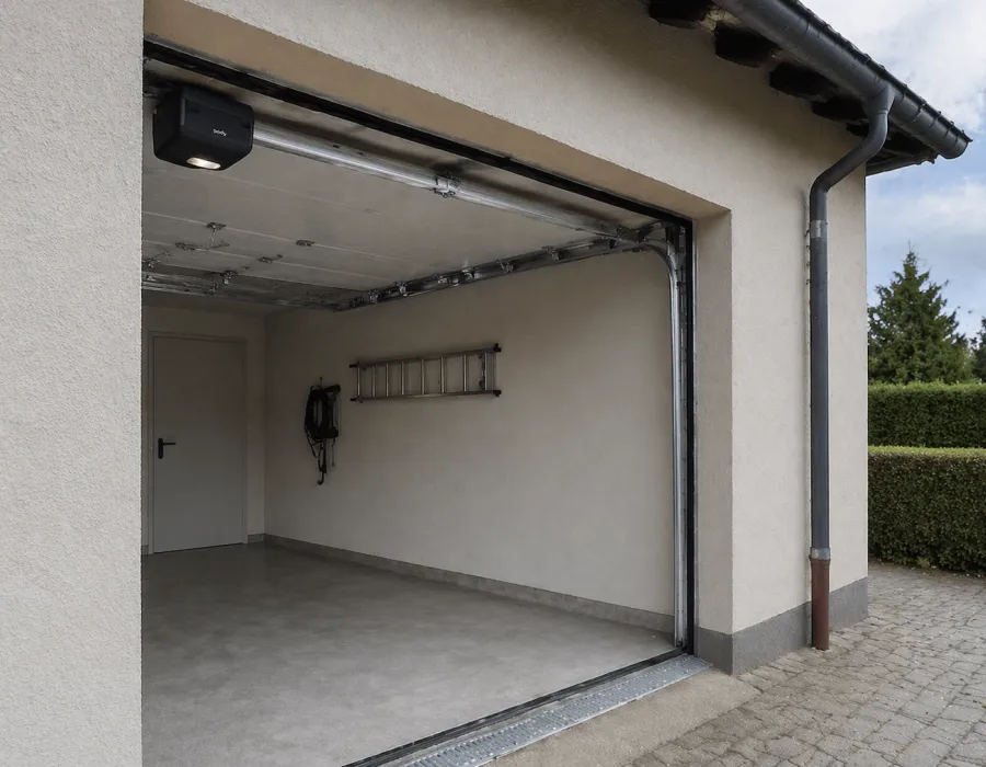 Sektionaltor mit neuem Antrieb