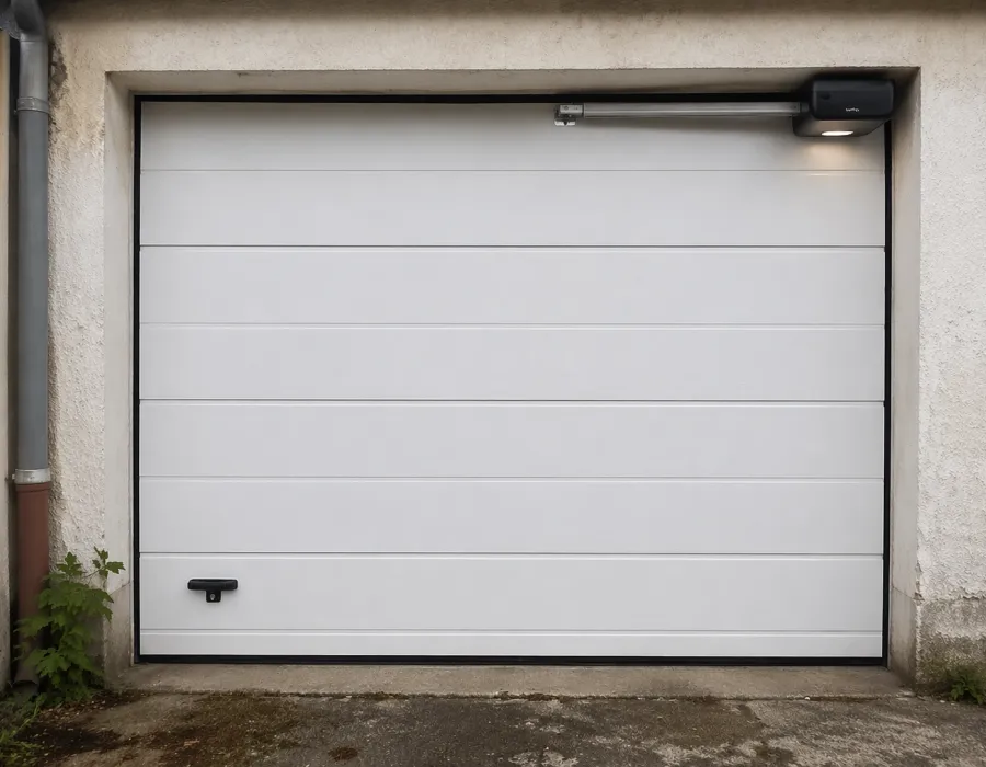 Sektionaltor mit neuem Antrieb